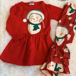 Boutique outfit Snowman